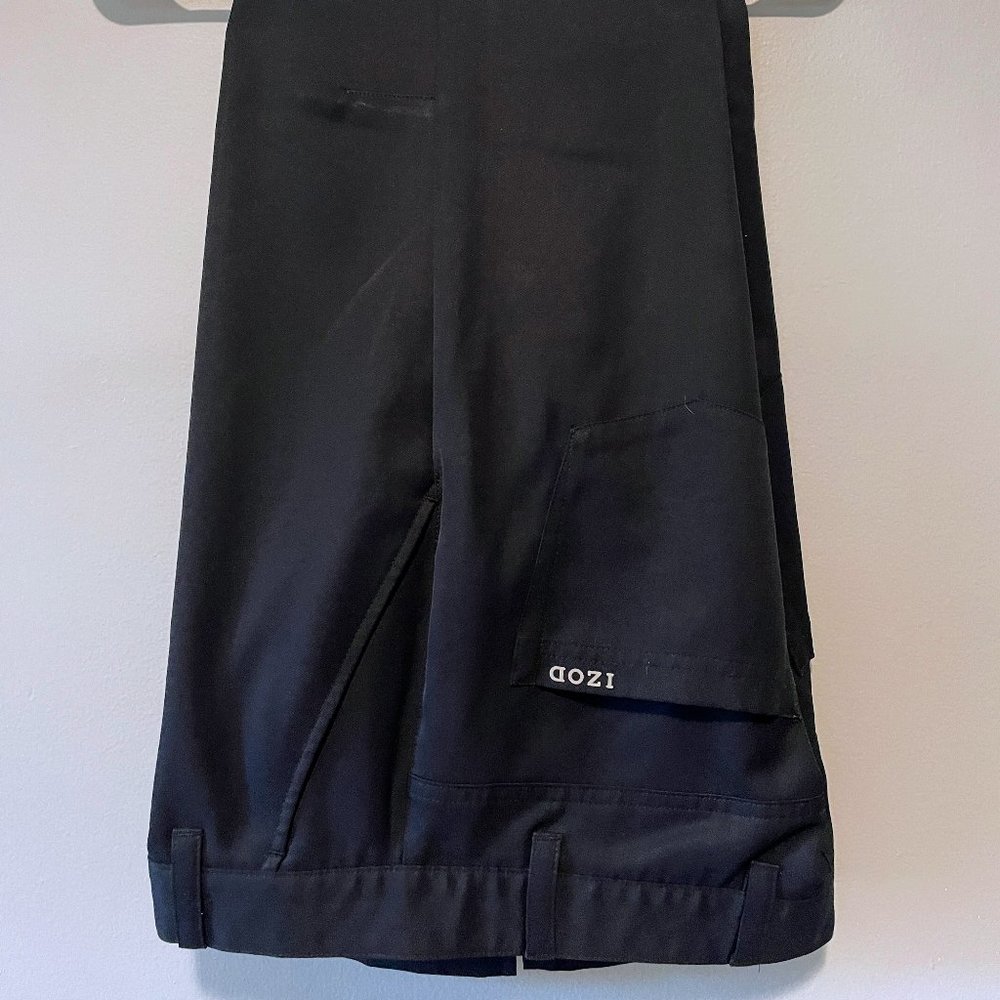 32/30 Slim Fit IZOD Mens Navy Golf Pants